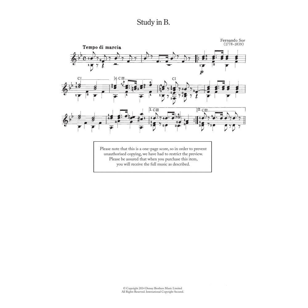 Study In B