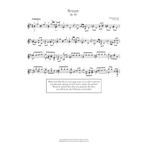 Study, Op.60
