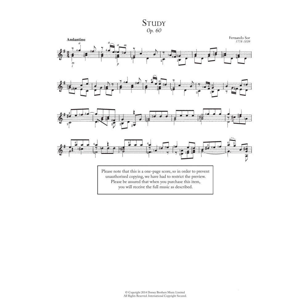 Study, Op.60