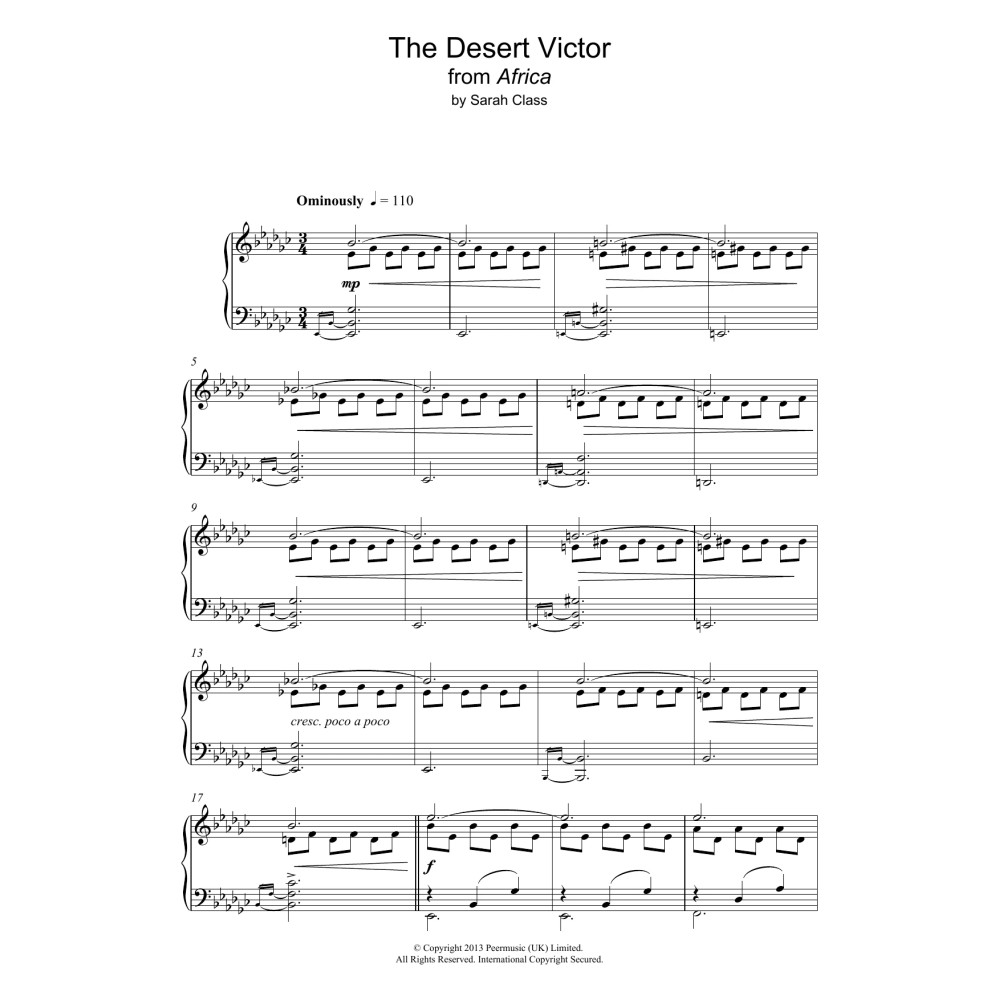 The Desert Victor (from 'Africa')