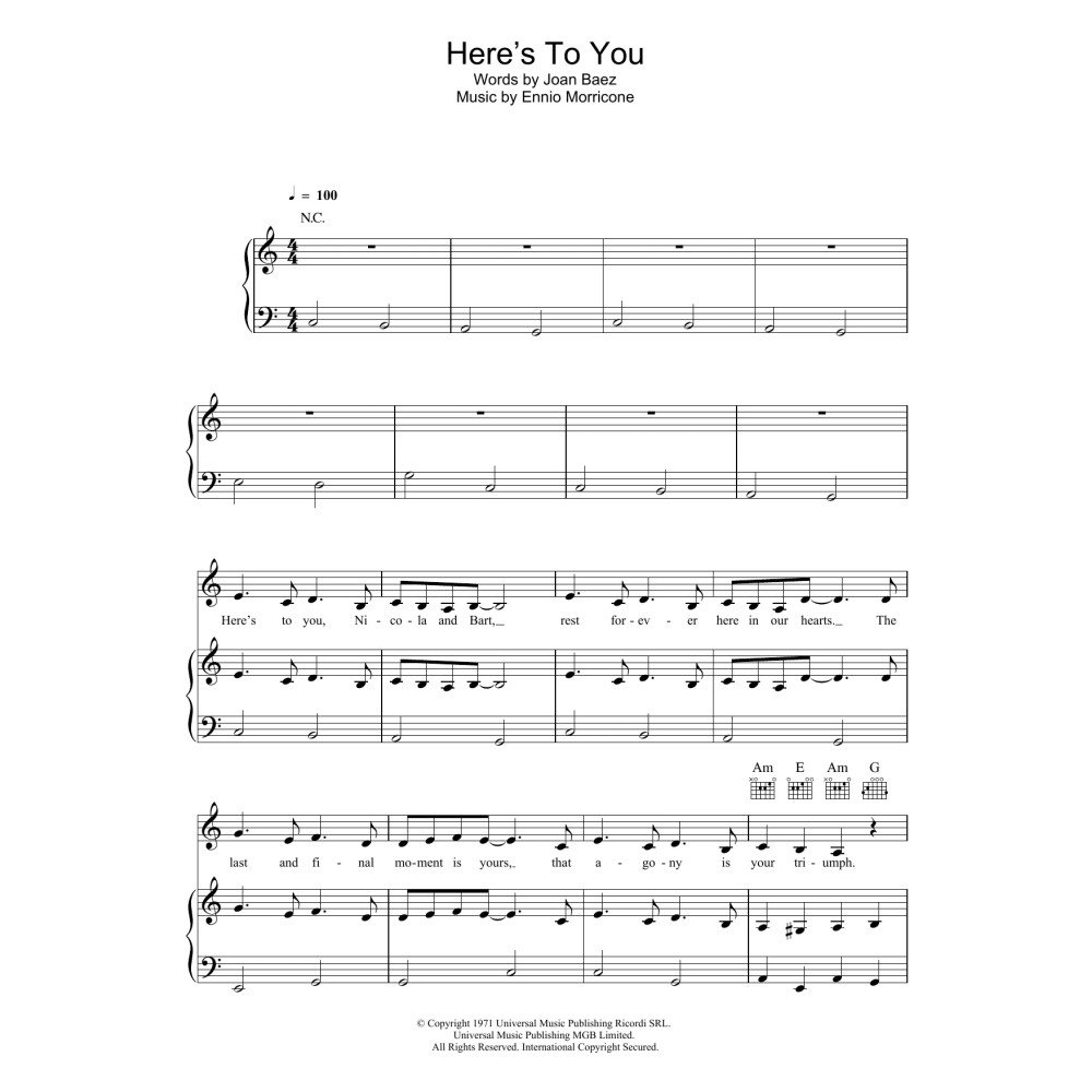 Here's To You