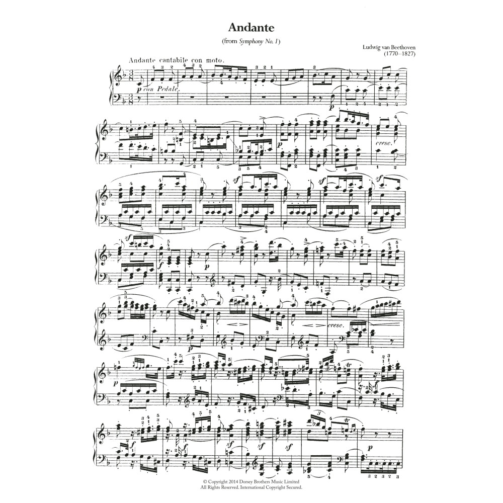 Symphony No.1, Andante