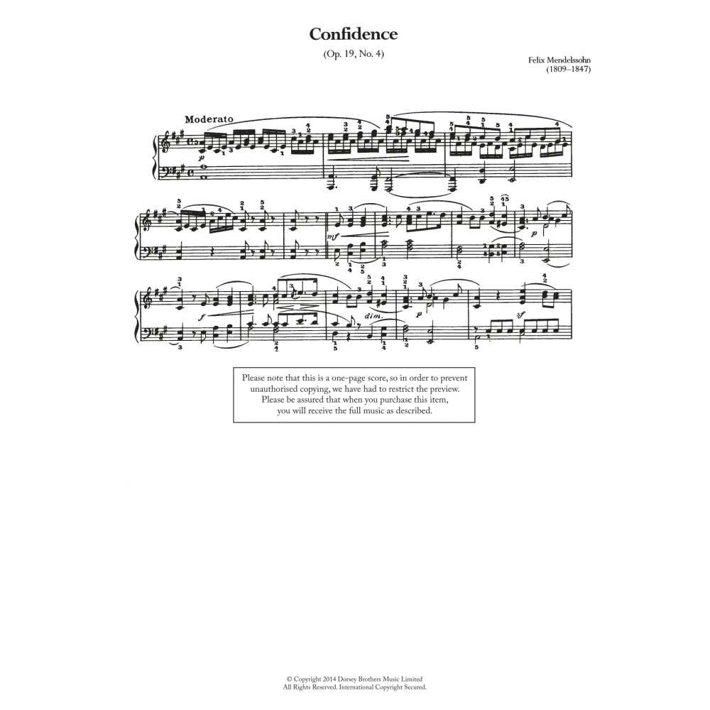 Confidence Op.19, No.4