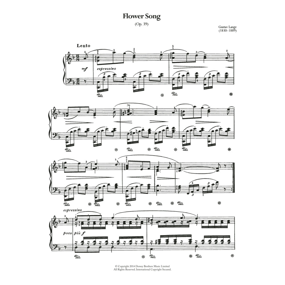 Flower Song Op.39