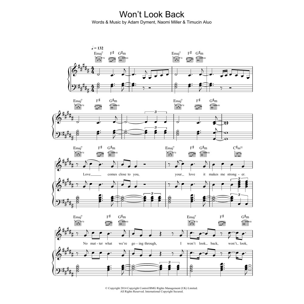 Won't Look Back