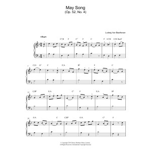 May Song Op.52, No.4