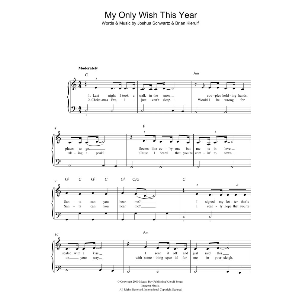 My Only Wish This Year