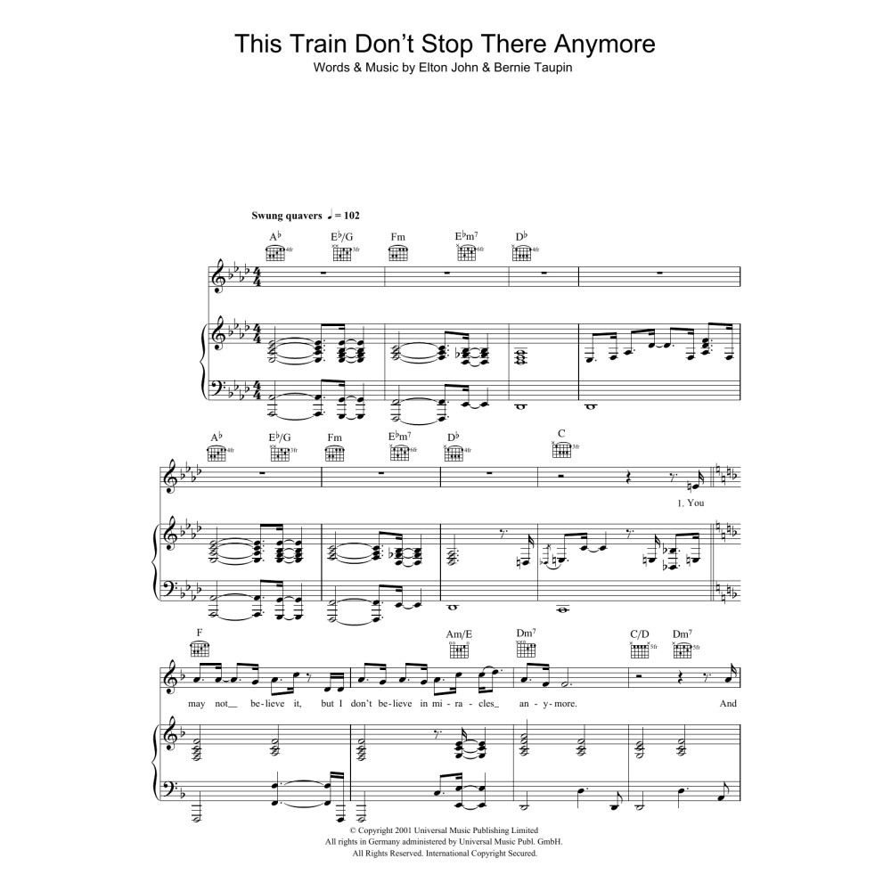 This Train Don't Stop There Anymore