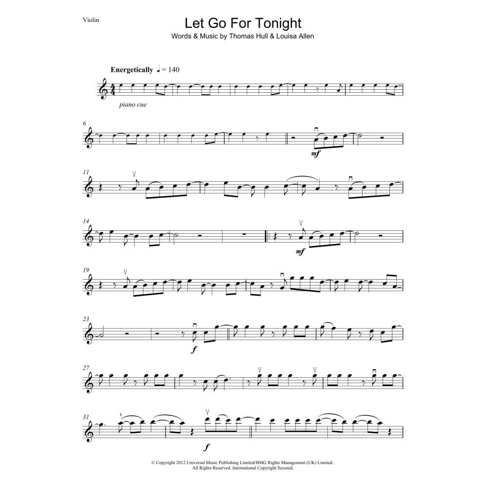 Let Go For Tonight