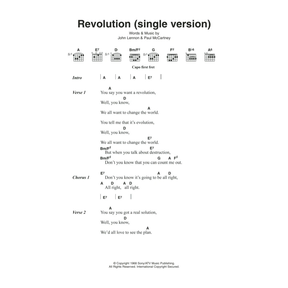 Revolution (Single Version)