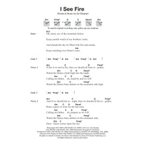 I See Fire (from The Hobbit)