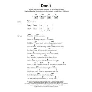 Don't