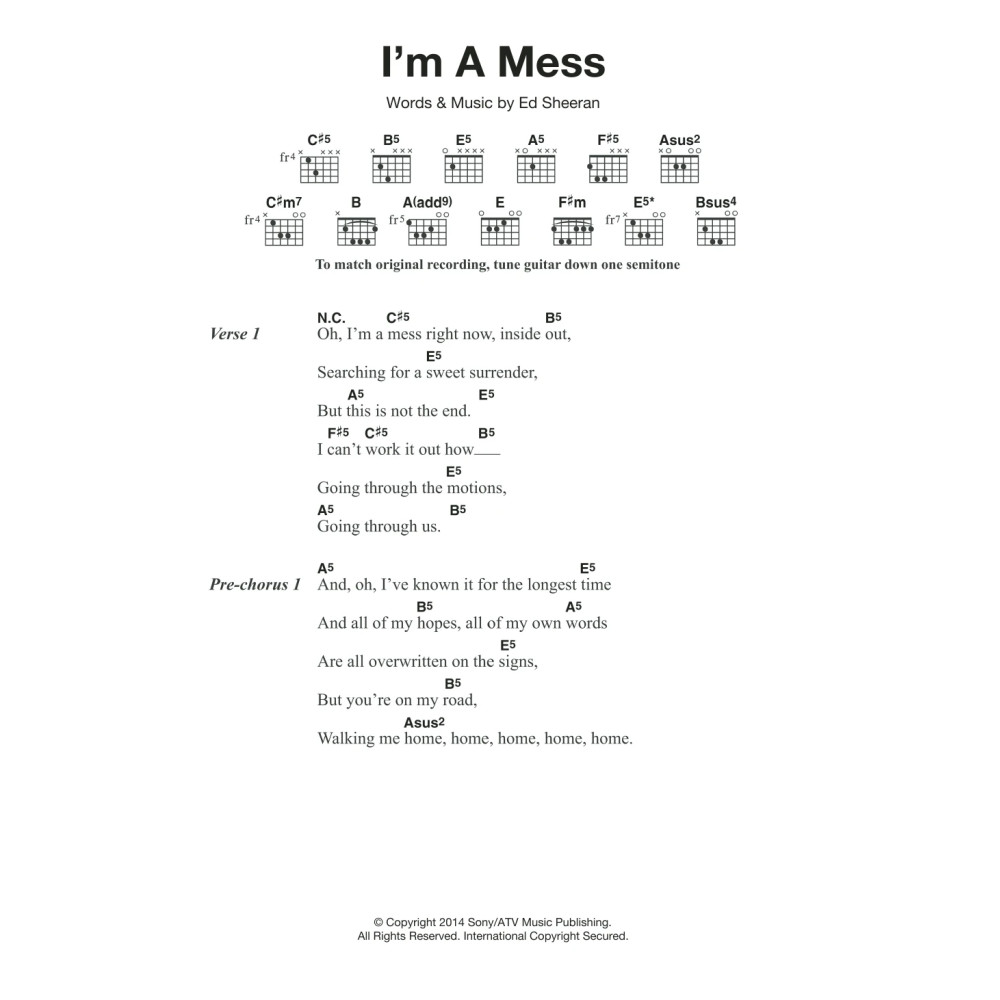 I'm A Mess