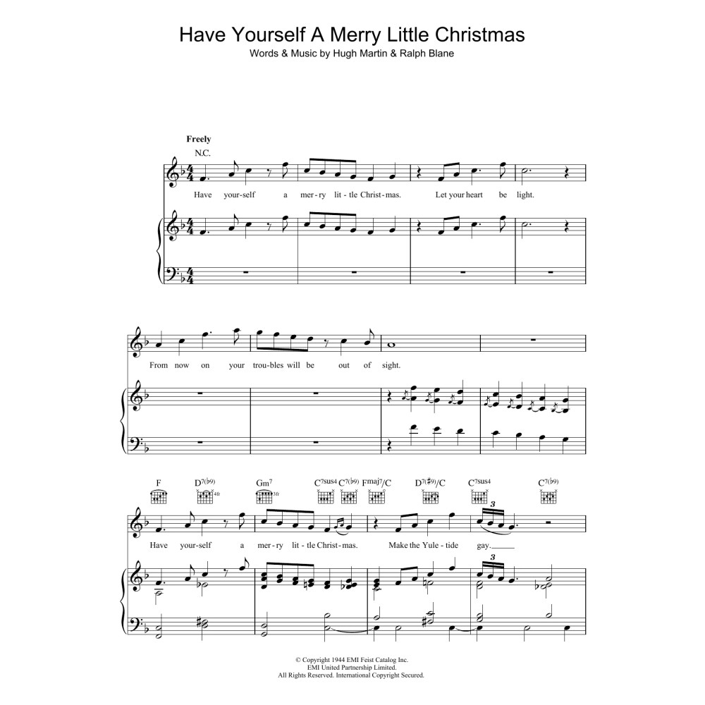Have Yourself A Merry Little Christmas