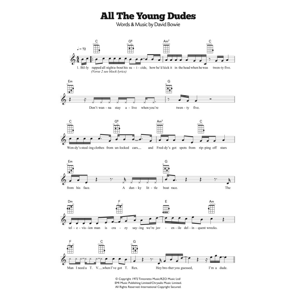 All The Young Dudes