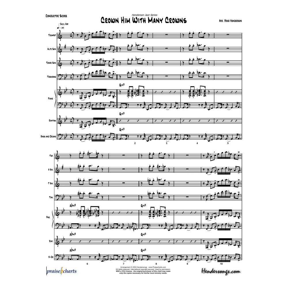 Crown Him with Many Crowns - Orchestration