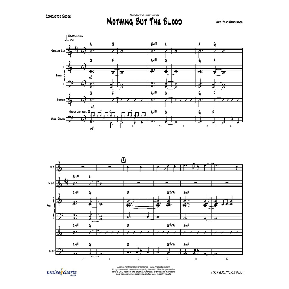 Nothing But the Blood - Orchestration