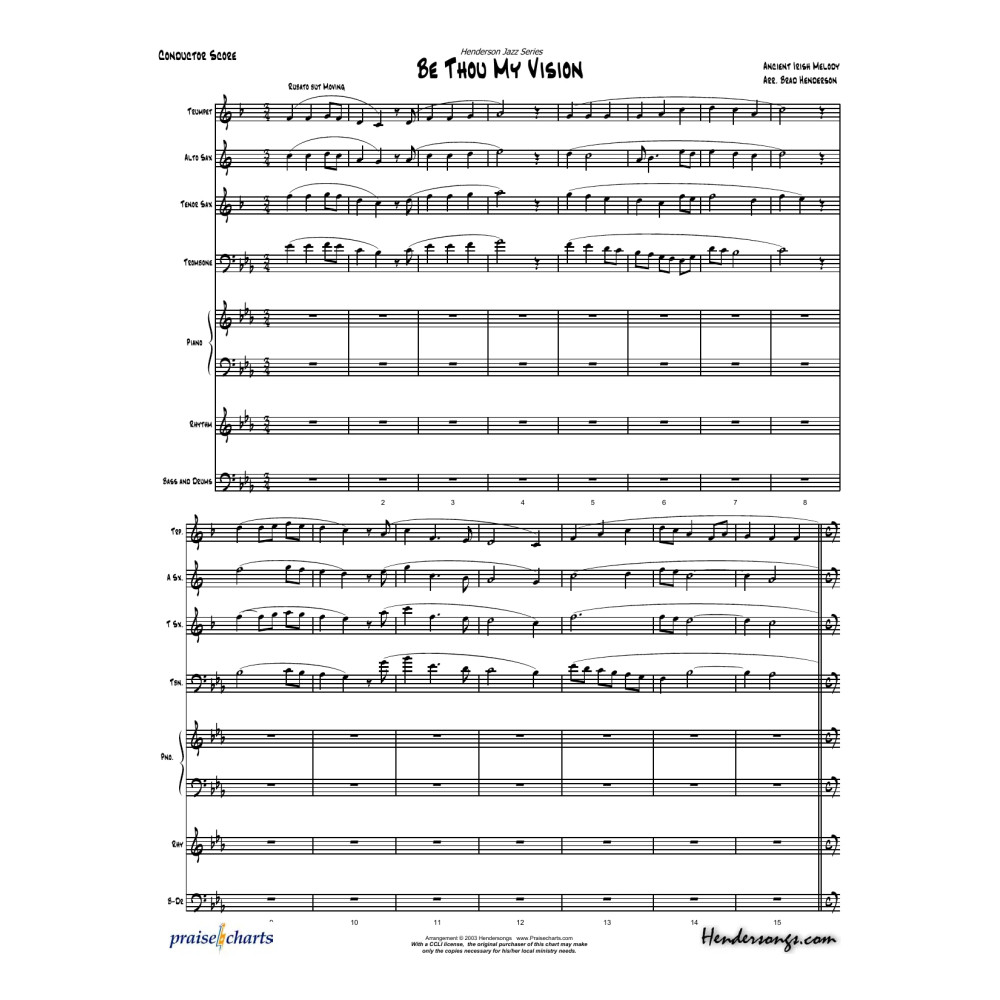 Be Thou My Vision - Orchestration