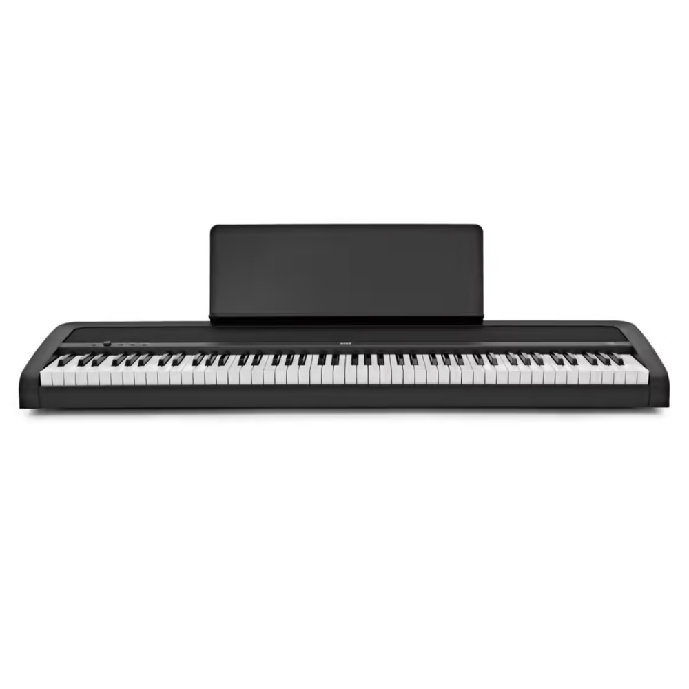 Korg B2 is a versatile digital piano that offers realistic piano sound and feel. With its 88-key Natural Weighted Hammer Action