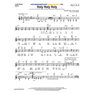 Holy Holy Holy - Orchestration