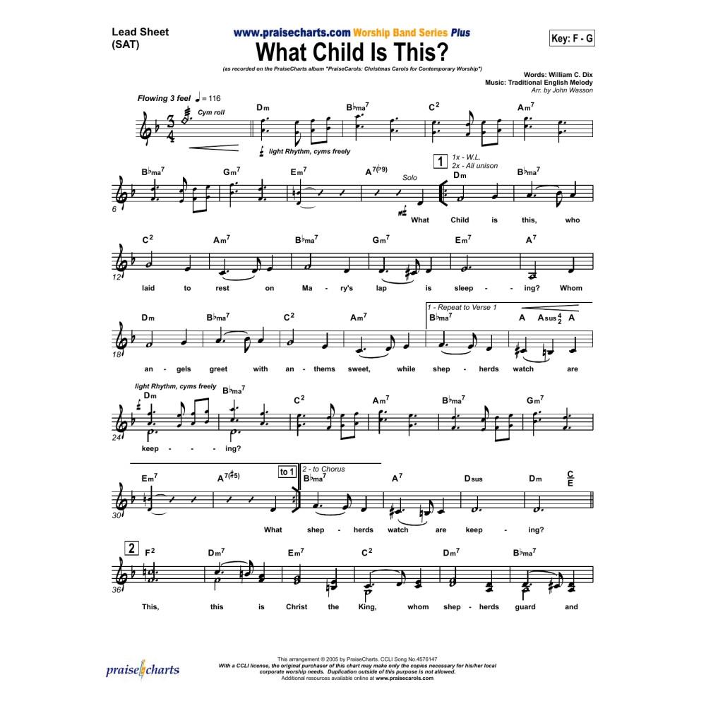 What Child Is This - Orchestration