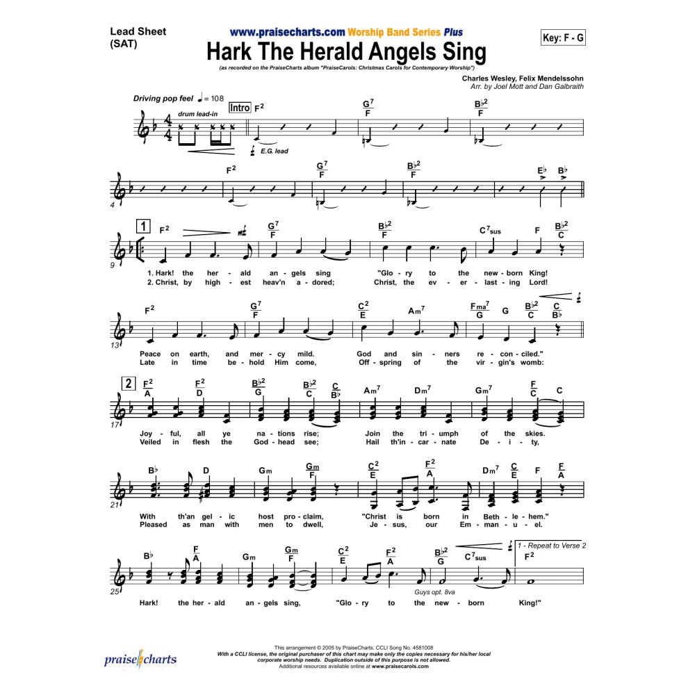 Hark The Herald Angels Sing - Orchestration