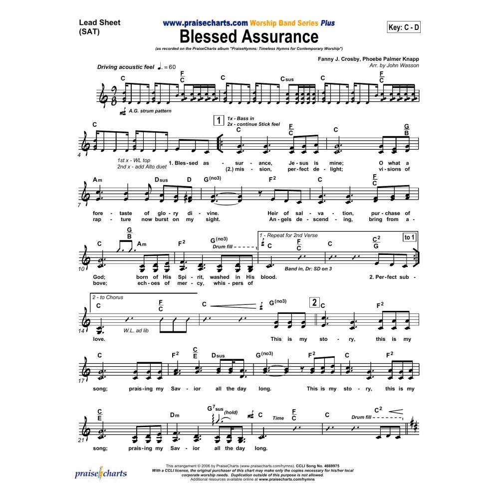 Blessed Assurance - Orchestration