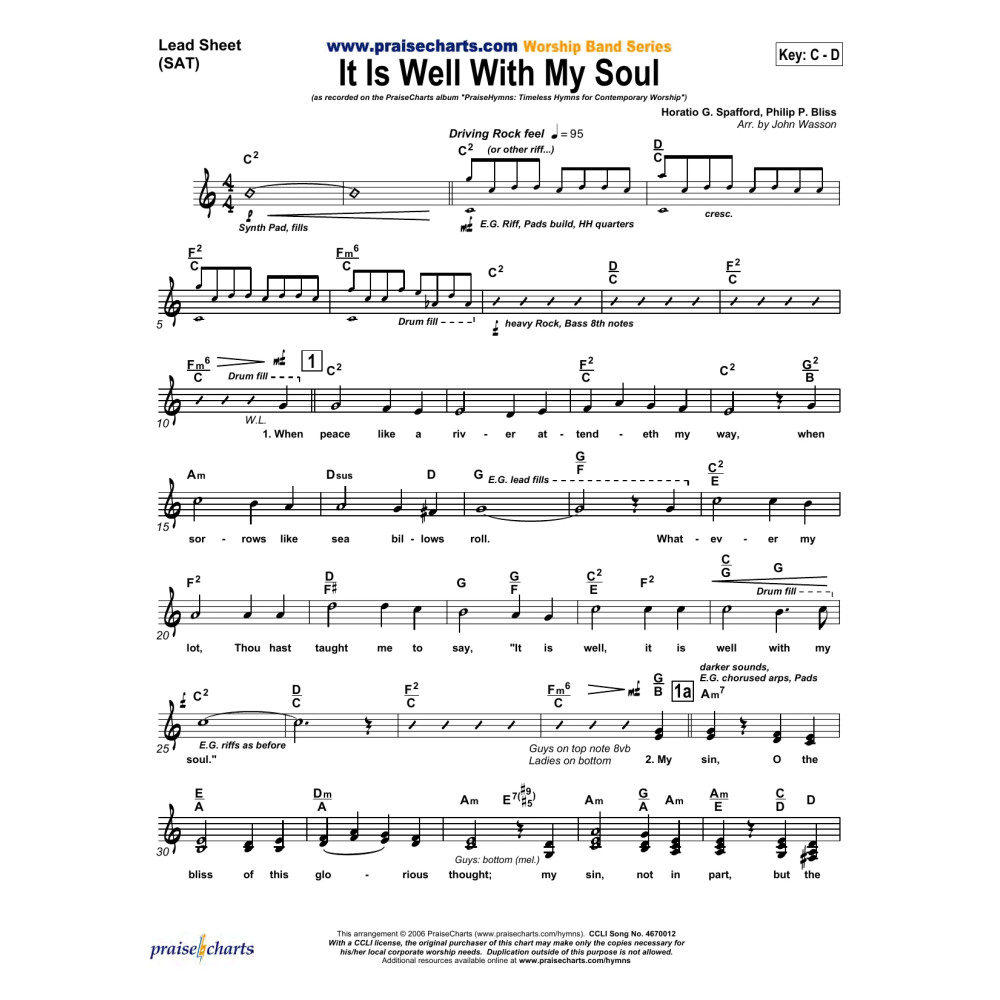 It Is Well with My Soul - Orchestration