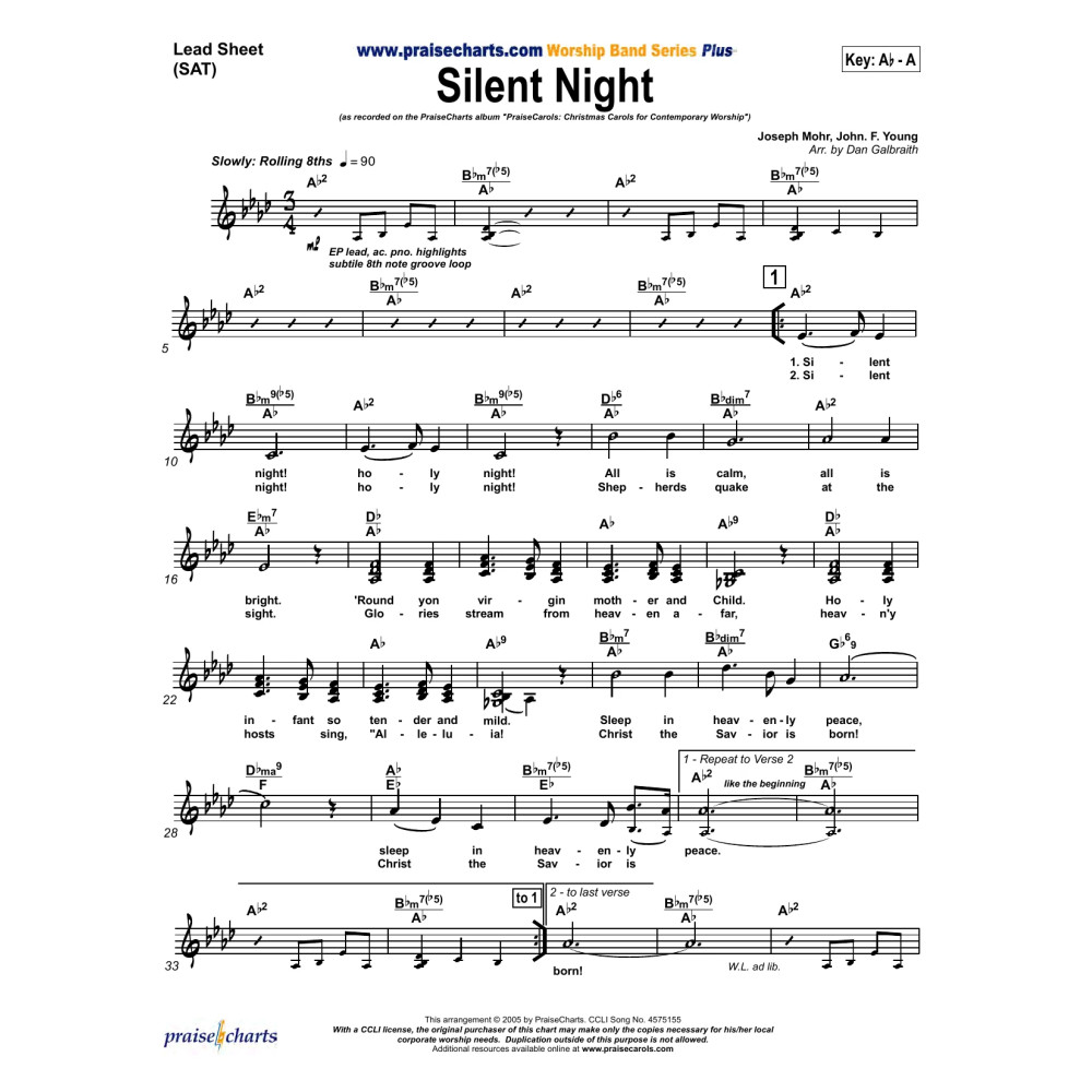 Silent Night - Orchestration