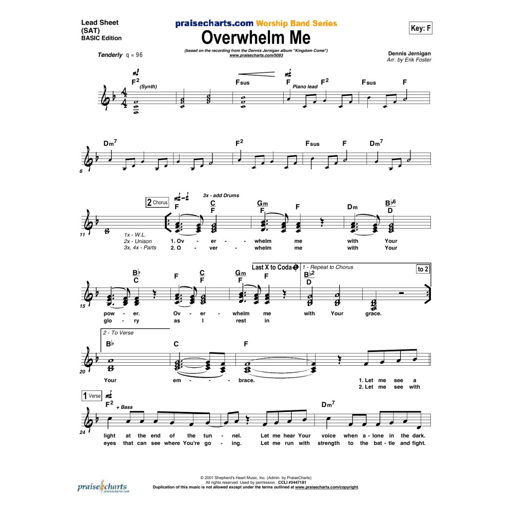 Overwhelm Me - Orchestration