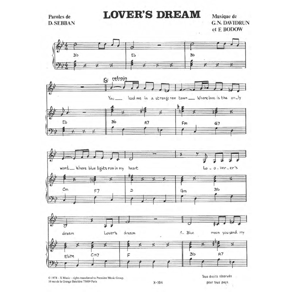 Lover's Dream
