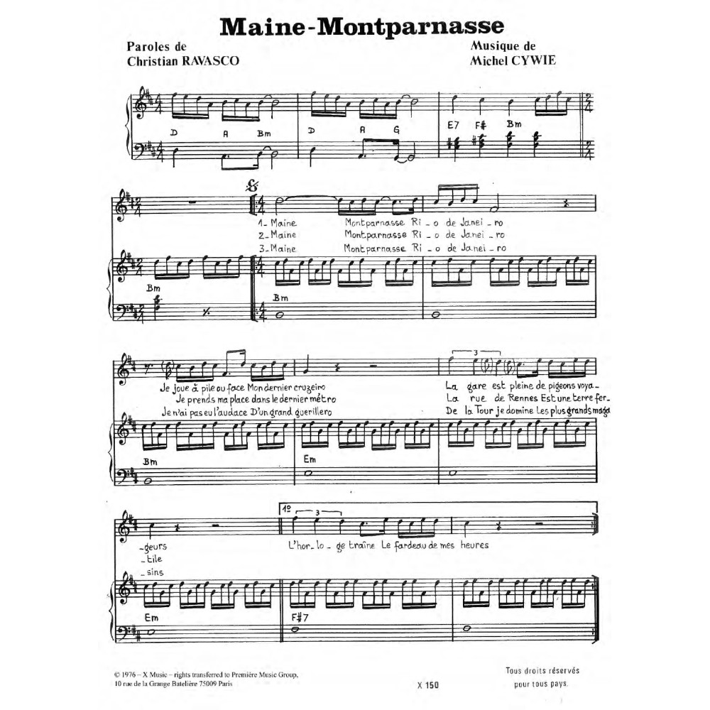 Maine Montparnasse