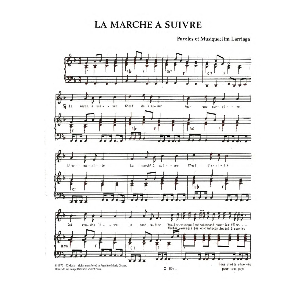 La Marche A Suivre