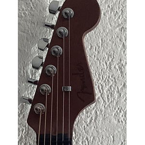 Fender American Acoustasonic Jazzmaster Tungsteno con funda deluxe