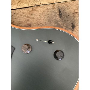Fender American Acoustasonic Jazzmaster Tungsteno con funda deluxe