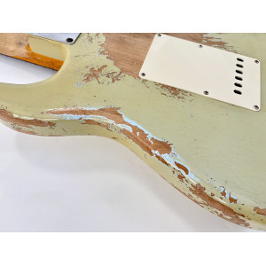 Fender Stratocaster 64 Heavy Relic HSS Masterbuilt Paul Waller Custom Shop 2021 Sonic Blue