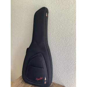 Fender American Acoustasonic Jazzmaster Tungsteno con funda deluxe