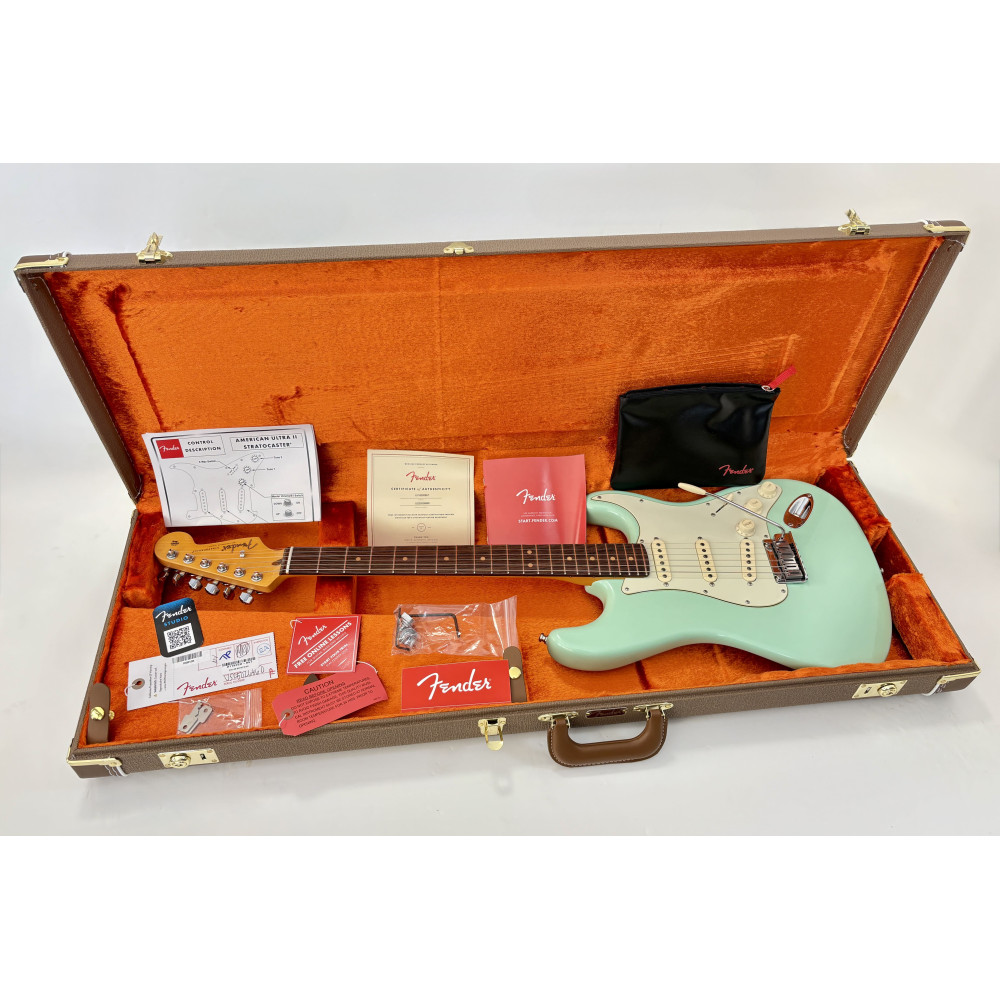 Fender Stratocaster '60s American Ultra Luxe Vintage 2025 Surf Green