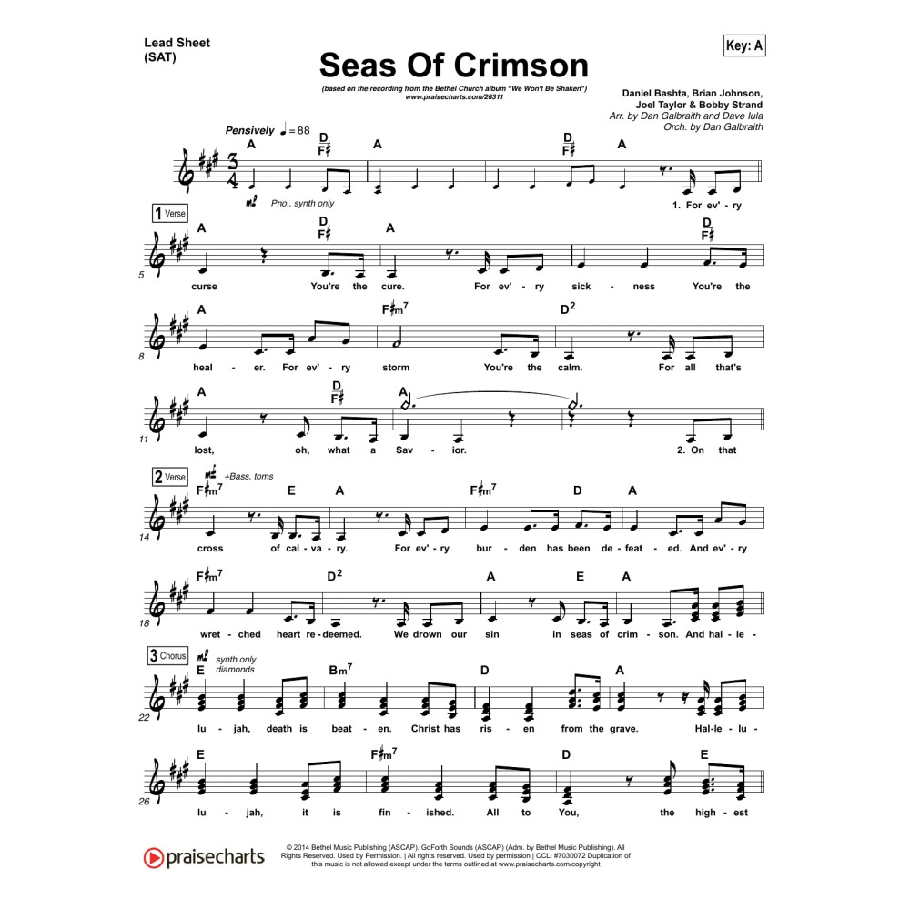 Seas Of Crimson - Orchestration