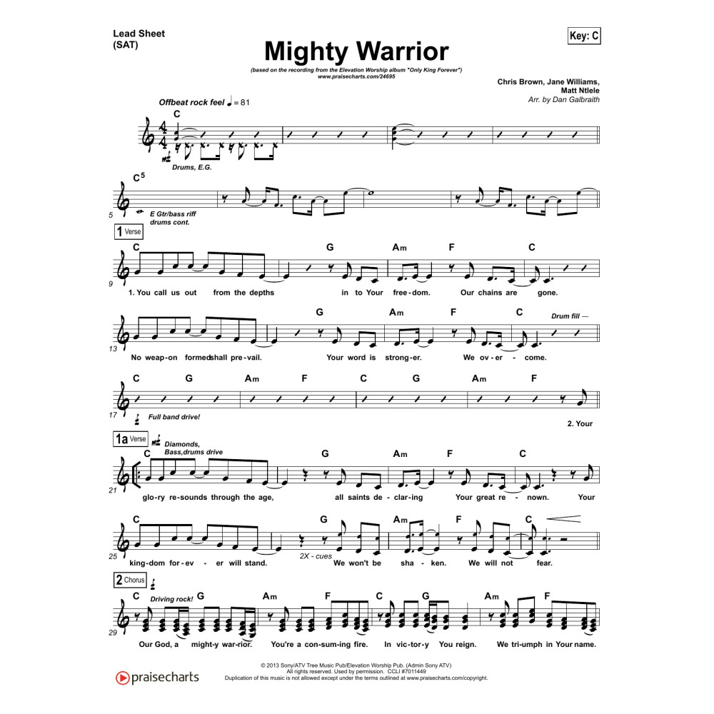 Mighty Warrior - Orchestration