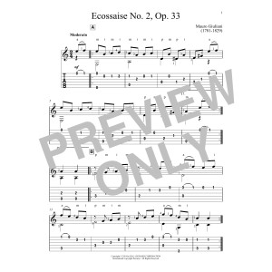 Ecossaise No. 2, Op. 33