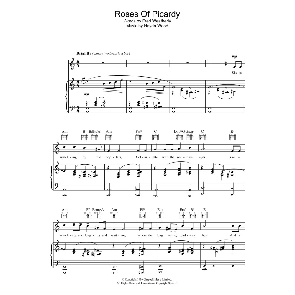 Roses Of Picardy