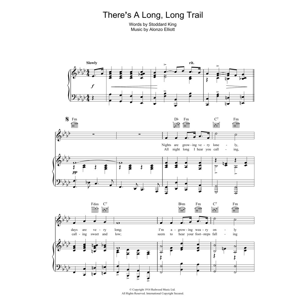 There's A Long, Long Trail