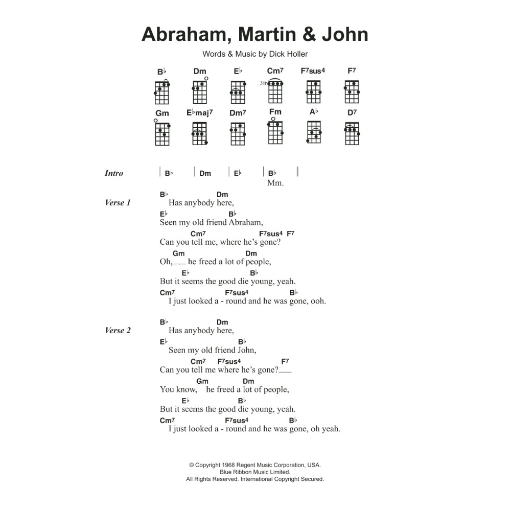 Abraham, Martin & John