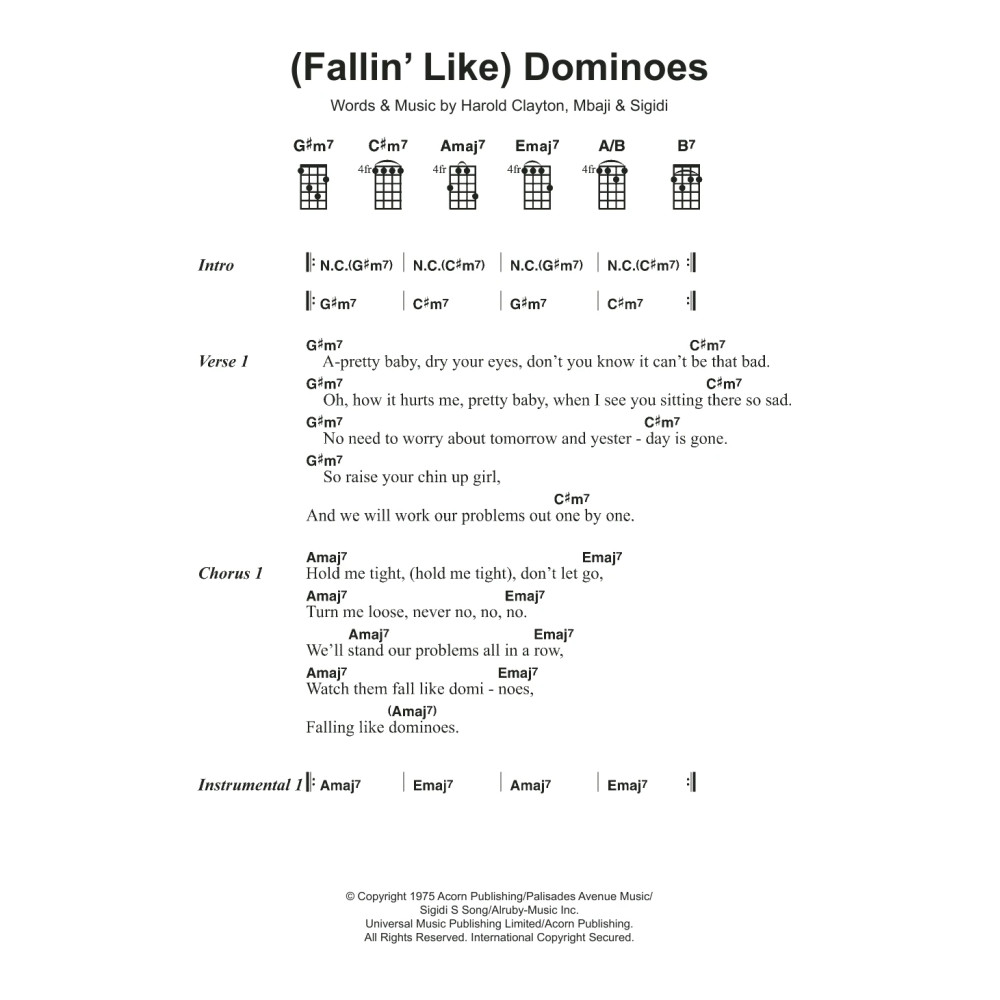 (Fallin' Like) Dominoes