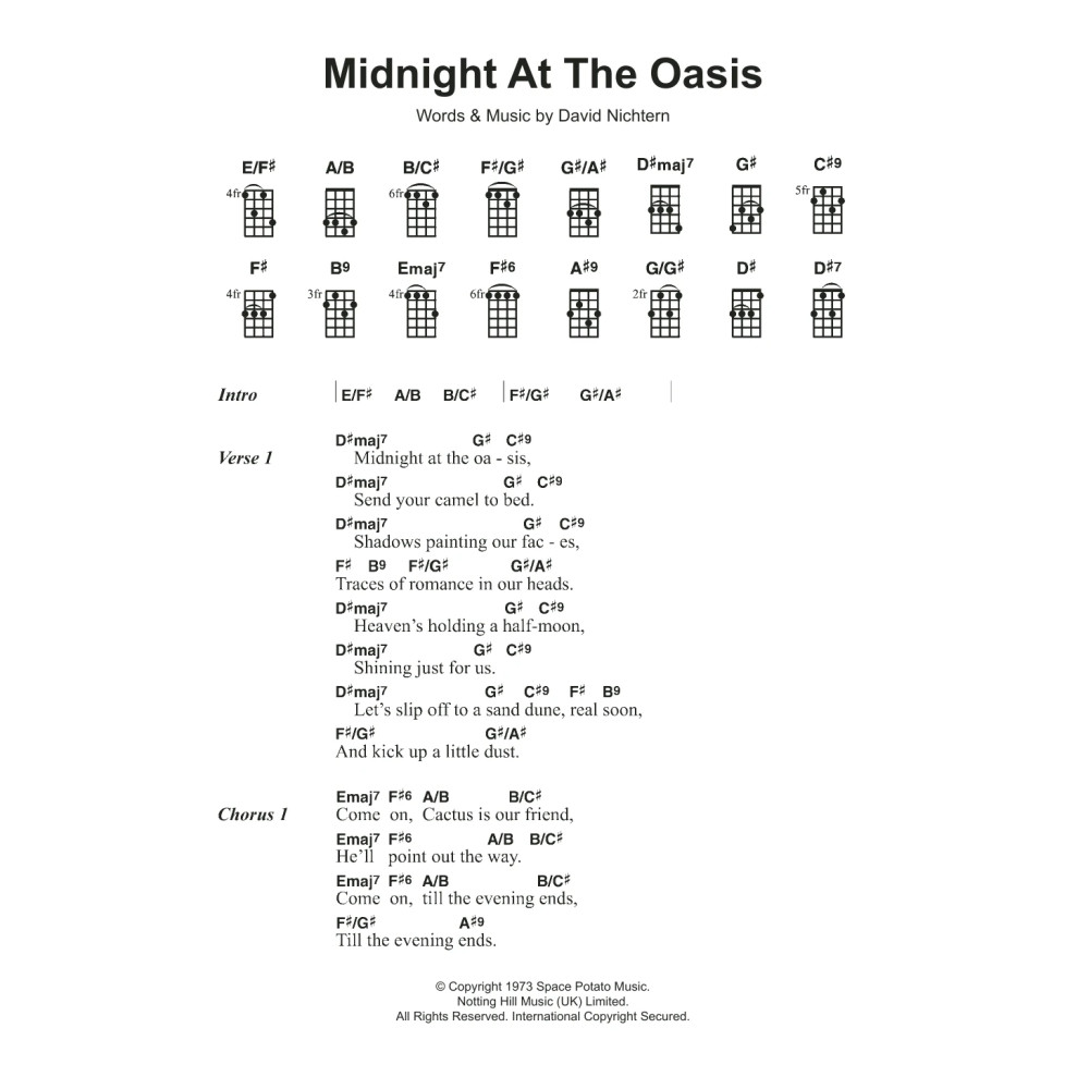 Midnight At The Oasis
