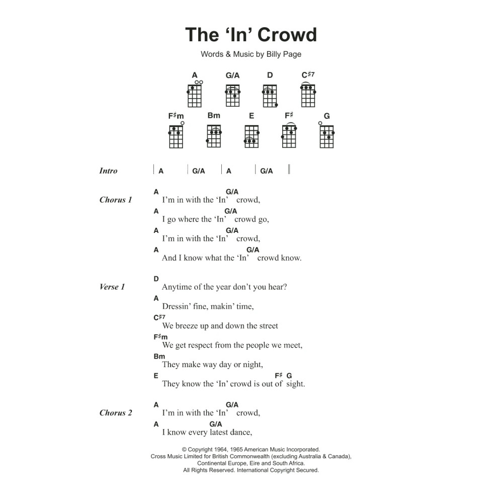 The "In" Crowd