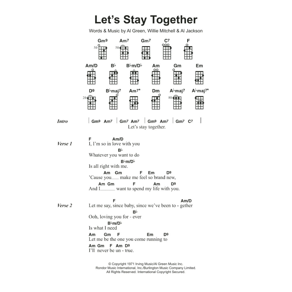 Let's Stay Together