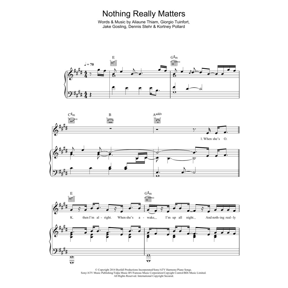 Nothing Really Matters