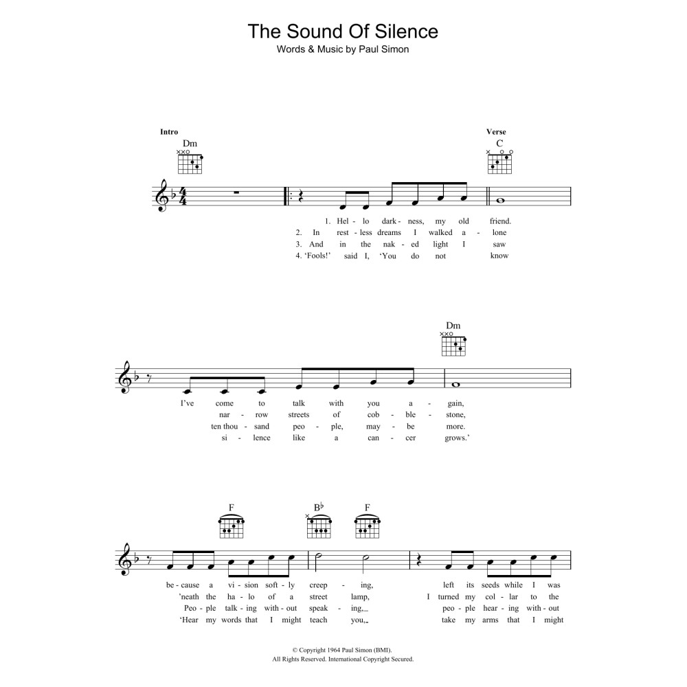 The Sound Of Silence